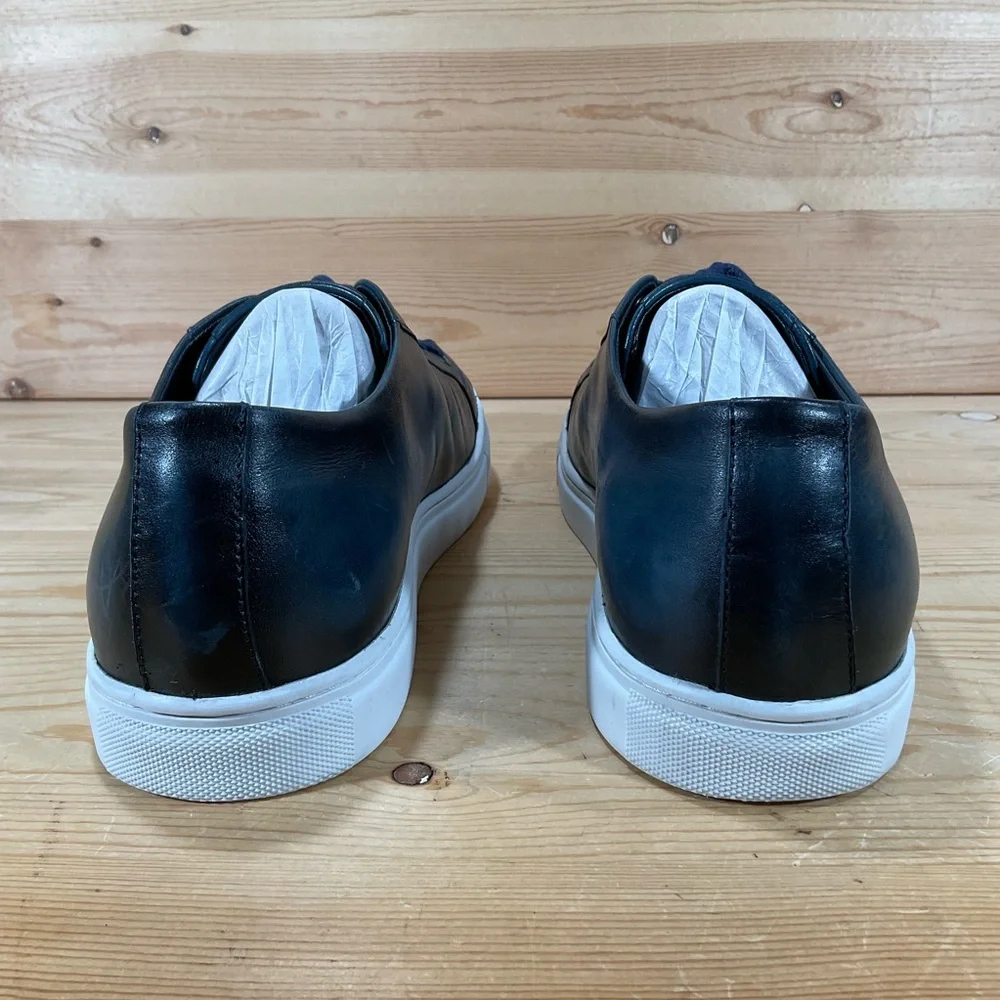 Belvedere Studio James Sneakers Size Men’s 10.5 D Blue White Leather